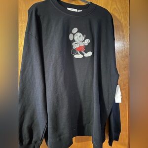 NWT - Mickey and Friends Genuine Mousewear Embroidered Crewneck Sweatshirt - 3XL